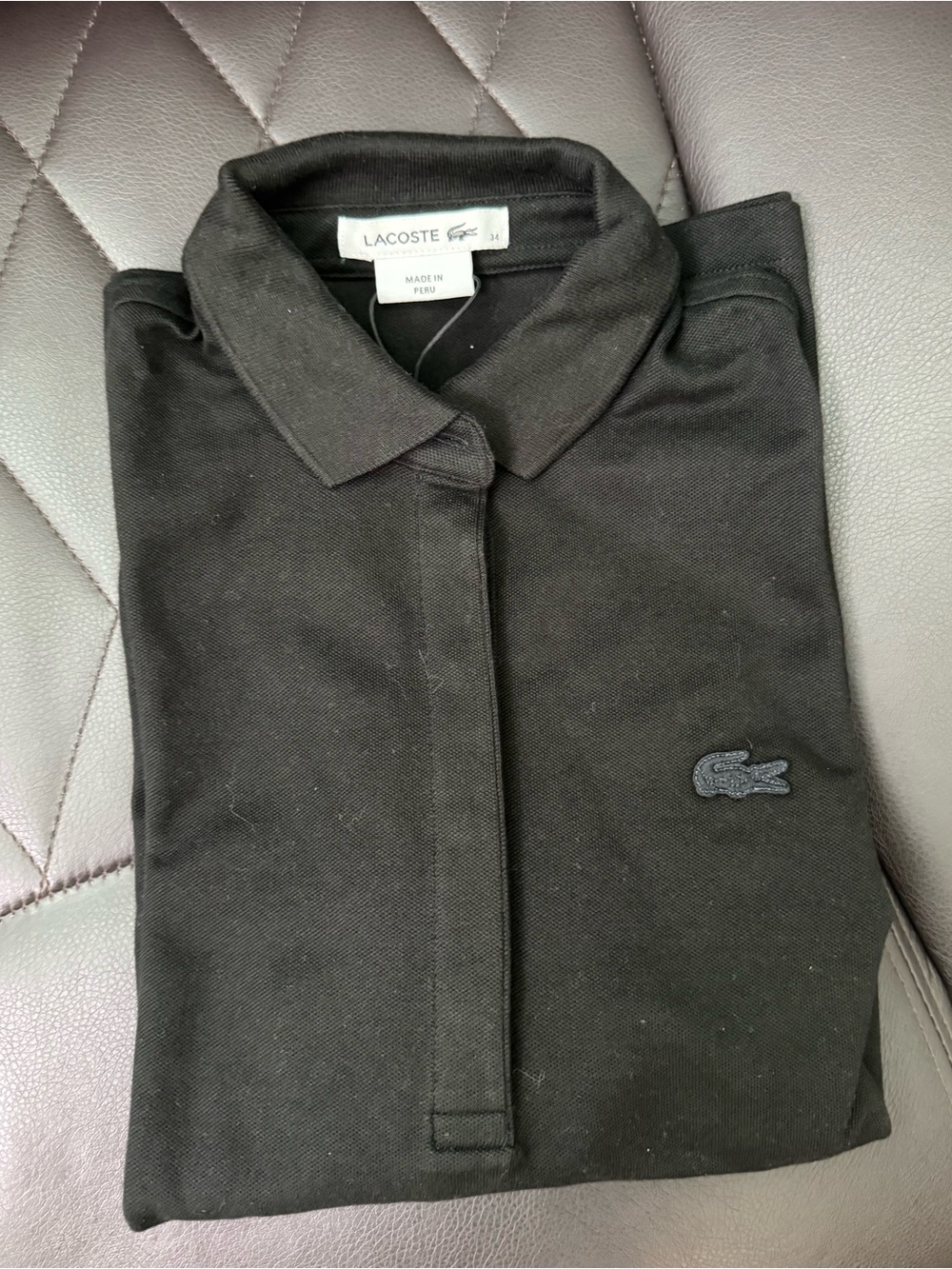Lacoste Black Polo (34/2)